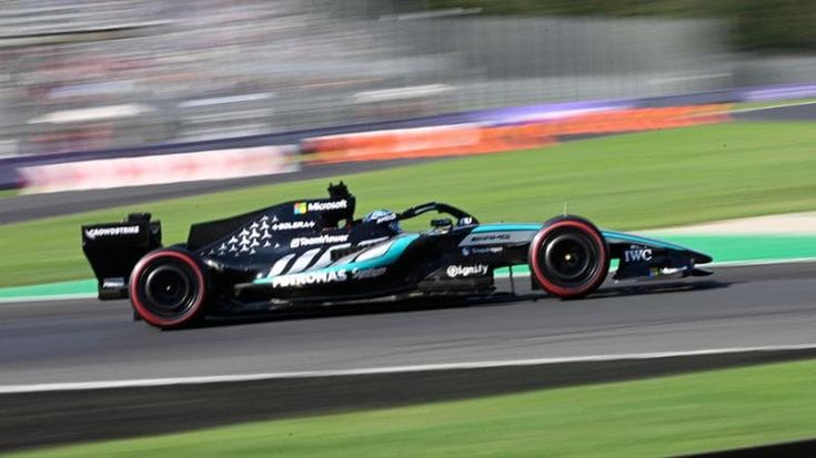 Scintille Hamilton-Verstappen nelle ultime libere a Monza. Russell il più veloce, Antonelli quarto