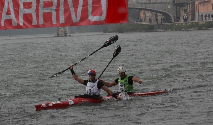 Canoa, Adigemarathon: dominio ceco, successo di Hala-Sramek
