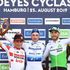 Ciclismo: Viviani cala il tris ad Amburgo. E il fratello vince in Belgio. A Quintana la seconda della Vuelta, Roche in rosso