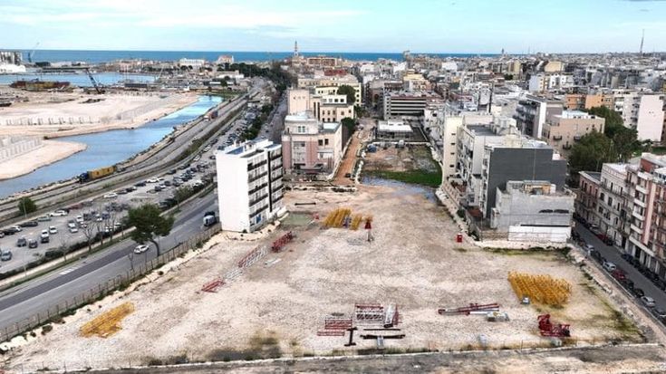 Riparte cantiere per il “Bosco verticale” di Bari: 7 palazzi firmati Boeri al posto del park&ride