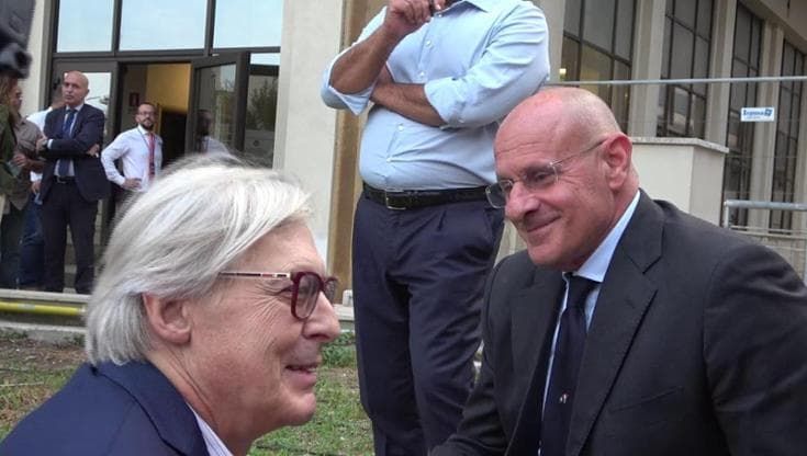 Comunali Roma, Sgarbi a Rampelli (Fdi): "Se ti fossi candidato tu avremmo vinto; e a Milano perché non candidare Feltri?
