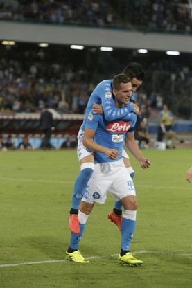 Napoli-Milan 4-2, le immagini
