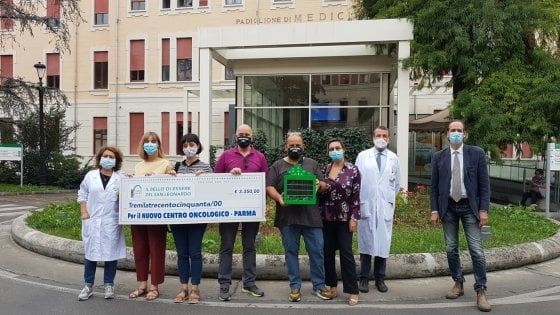 Da  WoPa e volontari di San Leonardo una donazione per il Centro oncologico di Parma 