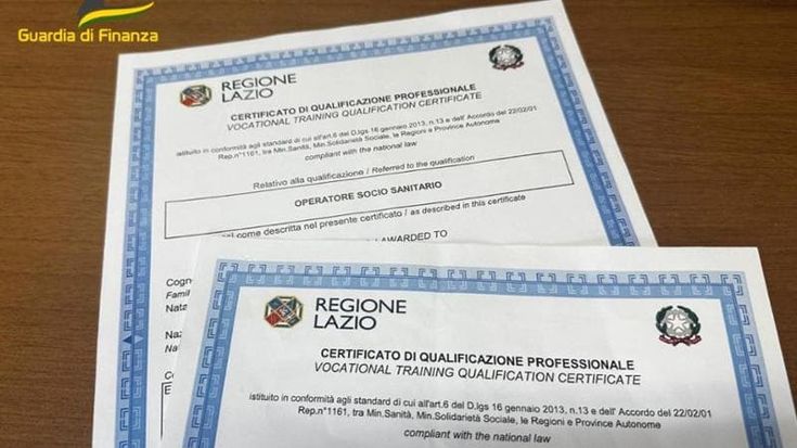 Corsi fantasma per Oss ma con attestati validi: smantellati diplomifici a Velletri e Latina