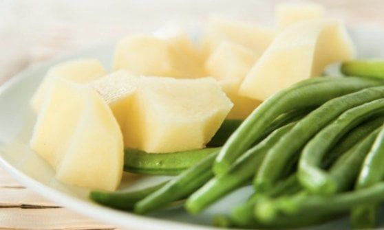 L'insalata di patate e fagiolini
