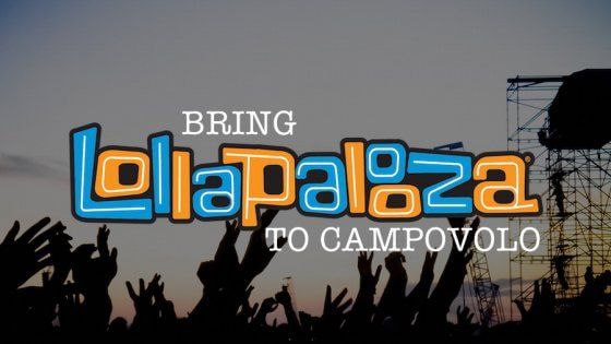 Dopo i Foo Fighters, il Lollapalooza: "Facciamolo a Reggio Emilia"