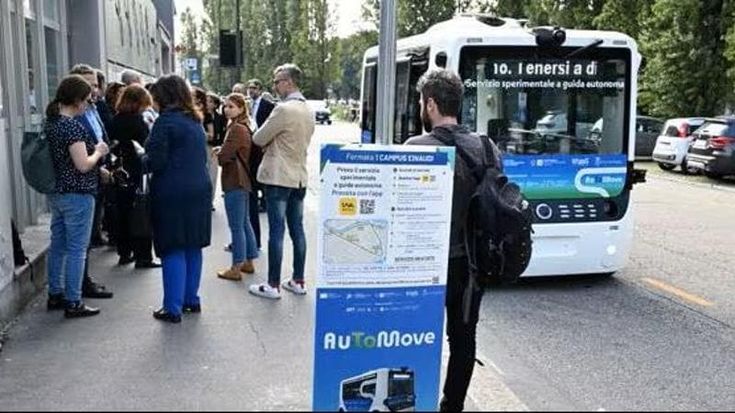 Autobus senza pilota, da lunedì si parte con i passeggeri su tracciato ad anello: capolinea Campus