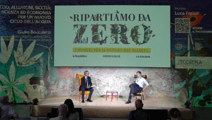 G&B Festival, Boccaletti: "Acqua, più che la scienza possono fare politica ed economia"