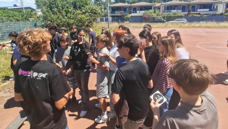Lo Skateboarding torna nelle scuole di Ostia in vista della Coppa del Mondo di giugno