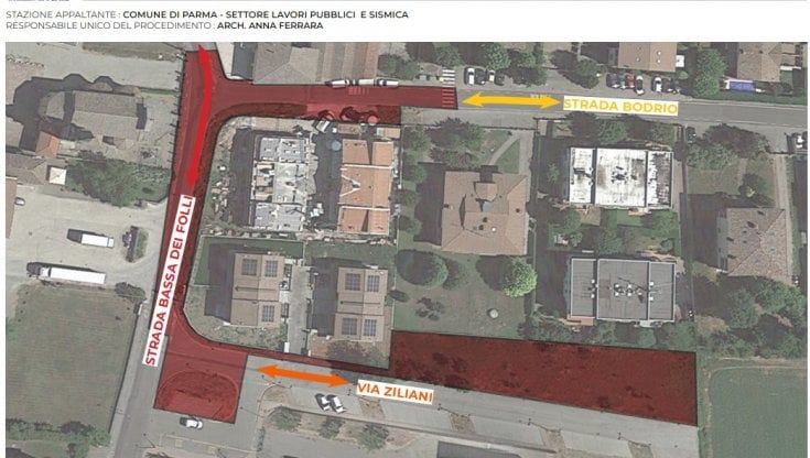 A Porporano un nuovo parcheggio a servizio della scuola Bozzani