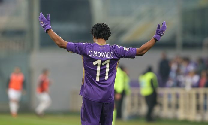 Cuadrado gol e capriola