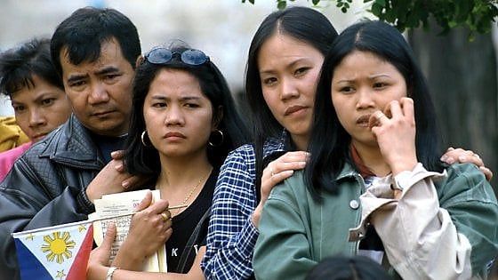 I filippini d'Italia?  Già pentiti di Duterte