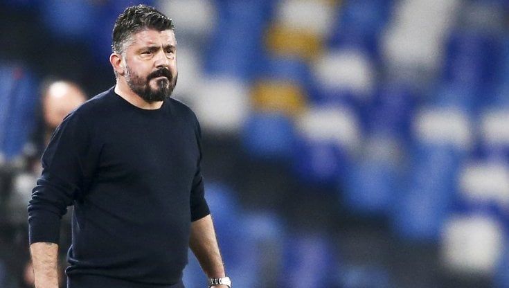Napoli, Gattuso: "De Laurentiis? La messa si fa una volta sola al giorno, parliamo di calcio"