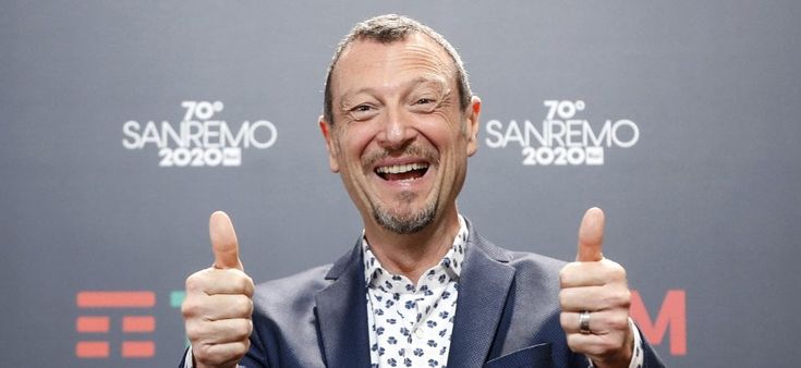 Sanremo 2020, Amadeus si commuove: "Sono l'uomo più felice del mondo"