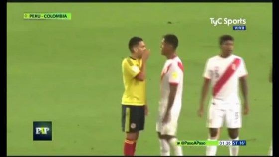 Perù-Colombia: Falcao parla con i difensori avversari, a Lima la notte dei sospetti 