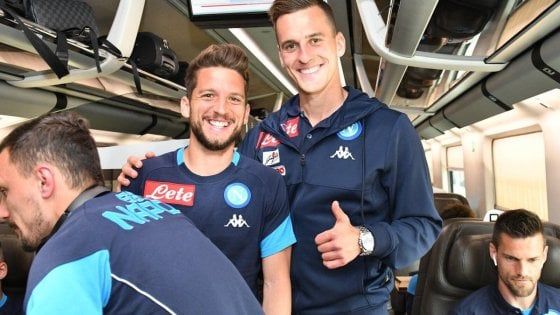 Il Napoli è in viaggio verso Firenze: ha evitato la Stazione per motivi di ordine pubblico