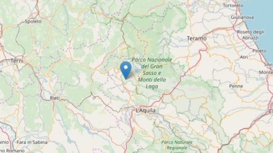 Terremoto: due scosse all'Aquila, magnitudine di 3.7 e 3.4