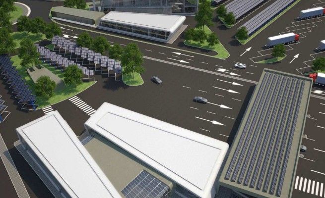 Autoporto di Susa, ecco <br />il progetto della discordia