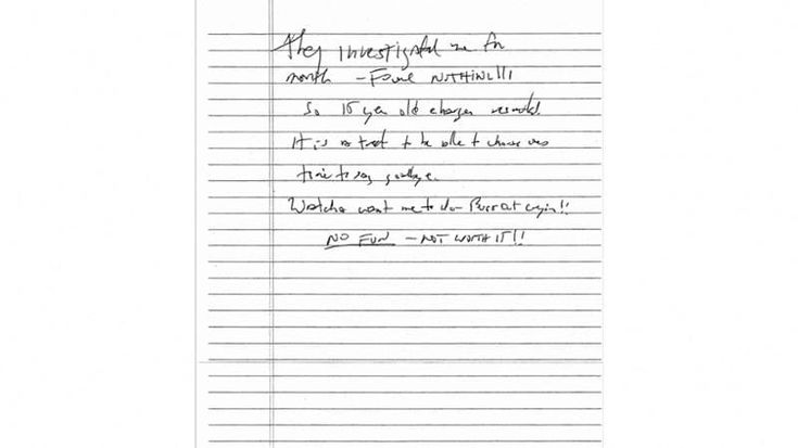 L’ultima lettera di Epstein: “Scelgo l’addio”