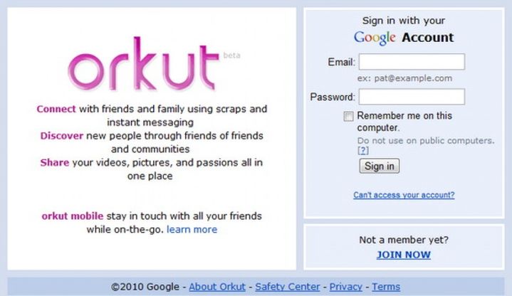 Chiude Orkut, il primo social di Google