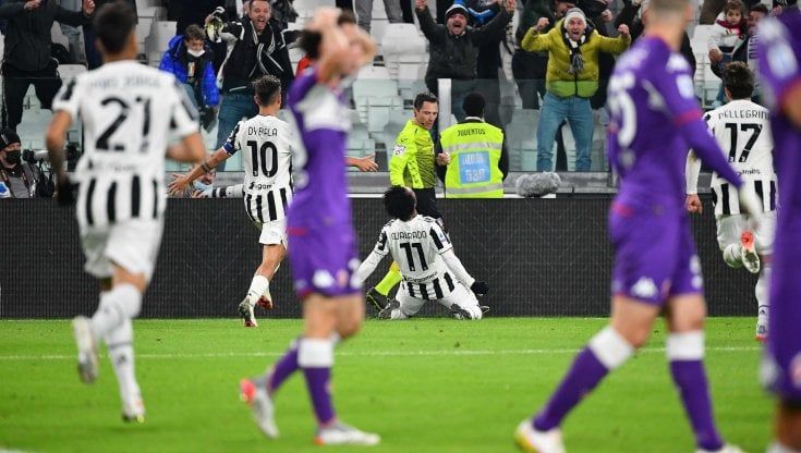 Juventus-Fiorentina 1-0, Cuadrado entra e beffa i viola al 91'
