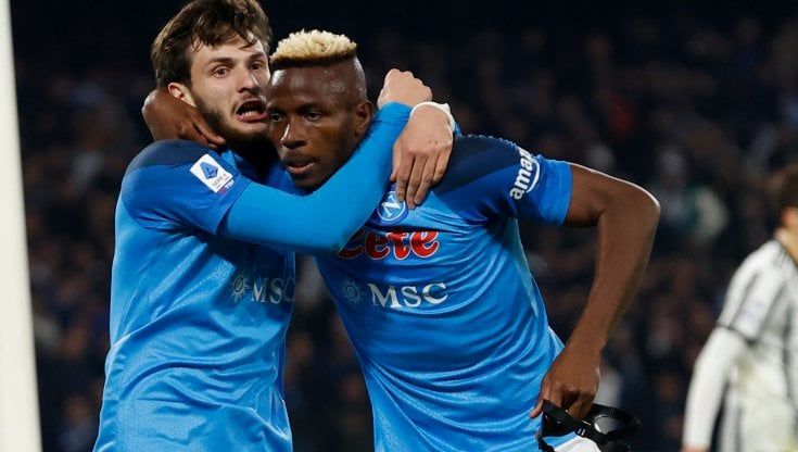 Osimhen e Kvaratskhelia, i gemelli del gol per il terzo scudetto del Napoli