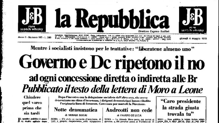 Sequestro Moro, Andreotti non cede 