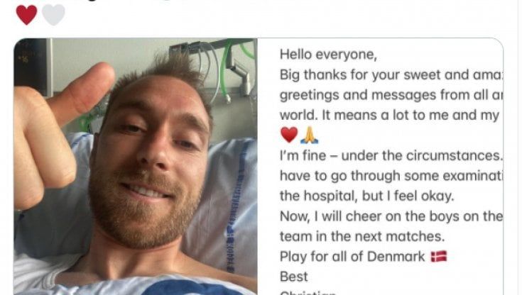 Eriksen, è il giorno del sollievo. Ma il ct Hjulmand attacca: "Stop per Covid sì, ma non per un arresto cardiaco..."