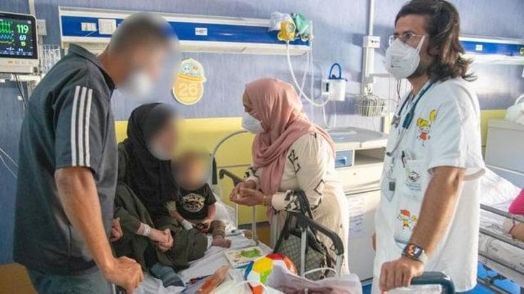 Sham, Judi e Rayan: da Gaza al Santobono di Napoli, con il sogno della pace