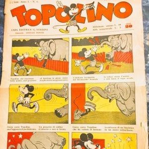 Il rarissimo primo numero di Topolino italiano aggiudicato all'asta per 16 mila euro