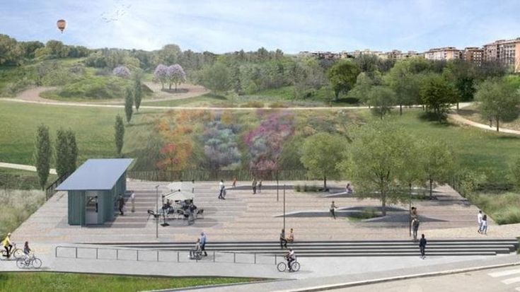 Al Parco di Centocelle ingresso da via Papiria con una nuova piazza