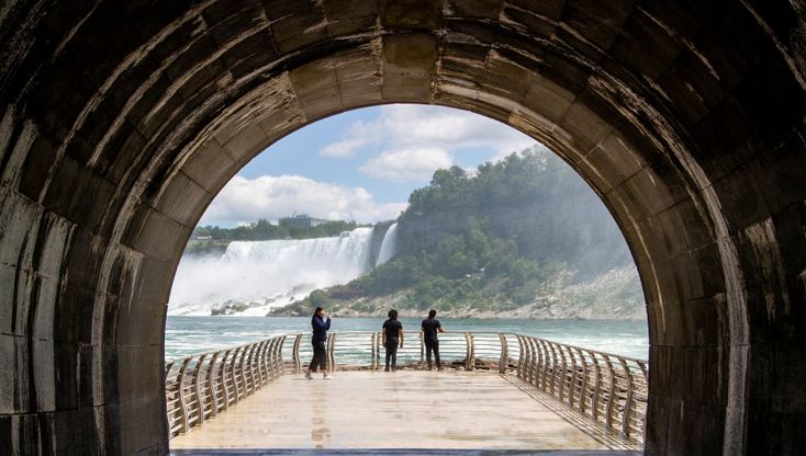 Niagara, un tunnel centenario per un nuovo punto di vista