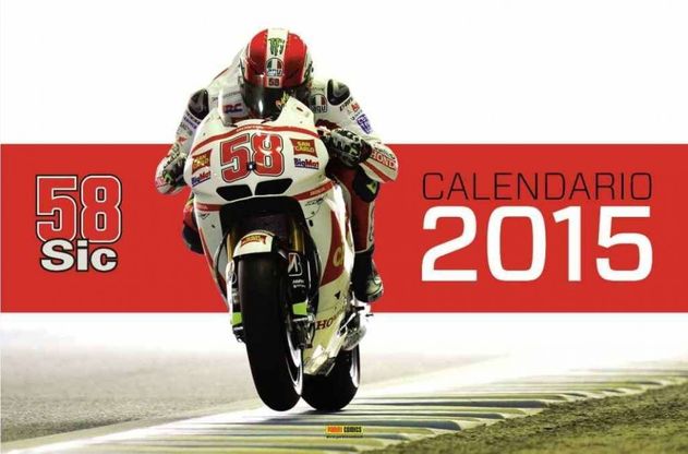 Moto Gp, un calendario in ricordo del Sic