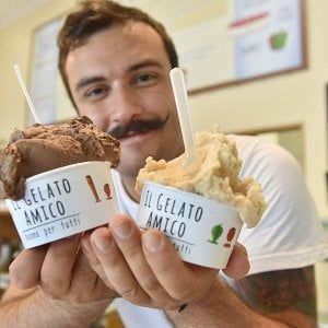Oltre ogni moda, il gelato "leggero" di Talpo e Benenati