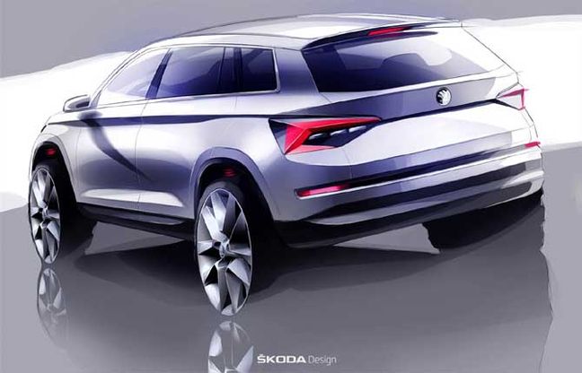 Nuovo Sport Utility Vehicle Kodiaq, evoluzione Škoda