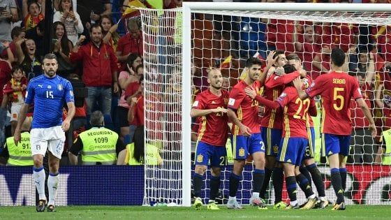 Nazionale, Spagna-Italia 3-0: azzurri verso gli spareggi