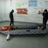 Roma, un gommone in classe per spiegare ai ragazzi la tragedia dei profughi