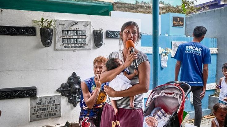 Quanta vita c’è al cimitero di Manila