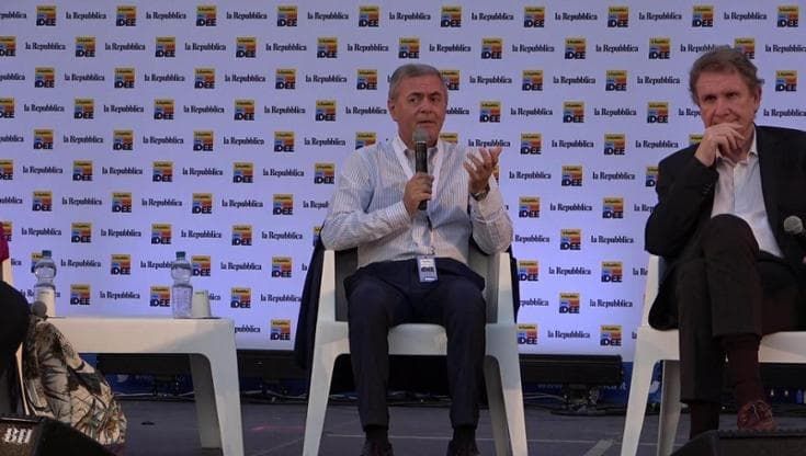 RepIdee 2022, Ezio Mauro: "Salvini ha sbagliato a farsi pagare l'aereo da Mosca, avrebbe dovuto prendere il treno"