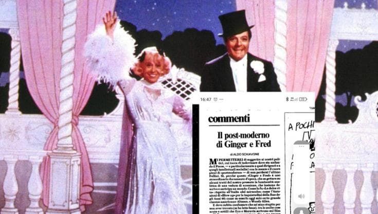 Il post-moderno di Ginger e Fred