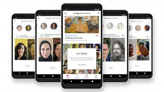 Google, ora basta un selfie per scoprire l’arte che ti somiglia