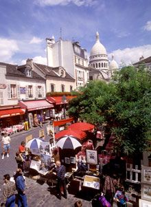 Bancarelle en plein air