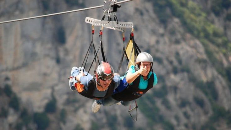 Doris Zaccone: "Vi racconto il mio volo dell'Angelo tra Castelmezzano e Pietrapertosa"