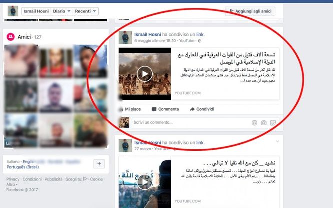 Milano, video dell'Isis sul profilo Fb l'aggressore della Centrale