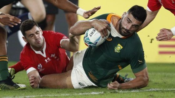 Mondiali di rugby, batticuore Sudafrica: supera il Galles e raggiunge l'Inghilterra in finale