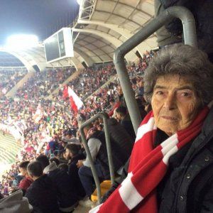 Nonna Lina, la supertifosa di 87 anni: "Ho i biancorossi nel mio cuore"
