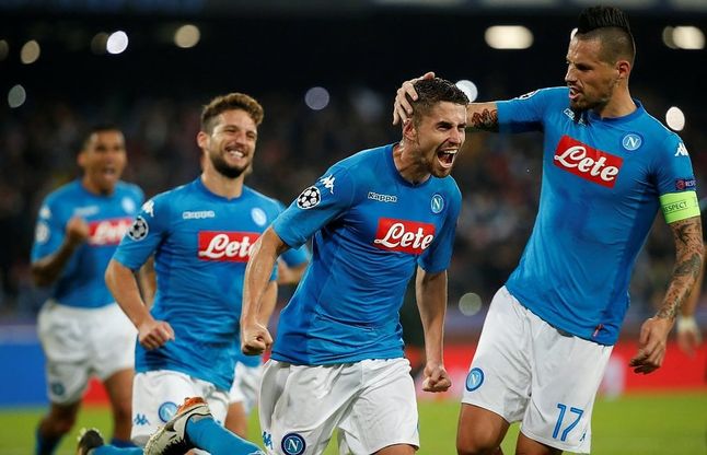Champions, Napoli- City: Jorginho segna il 2-2