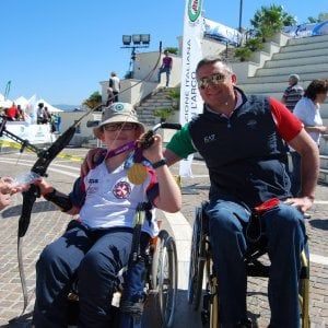 Francesco, campione sulle orme di Oscar De Pellegrin: "Il tiro con l'arco non esclude nessuno"