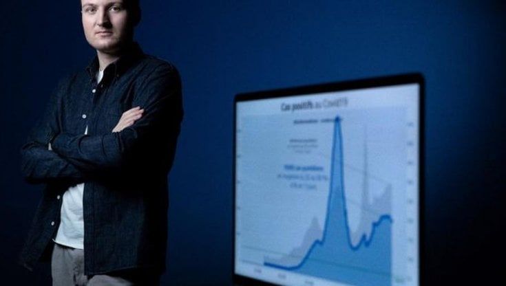 Guillaume e Elias, i due geni dell'informatica che raccontano il Covid alla Francia
