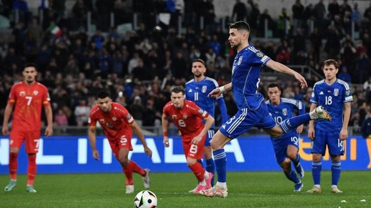 Jorginho sbaglia il quarto rigore di fila con l’Italia